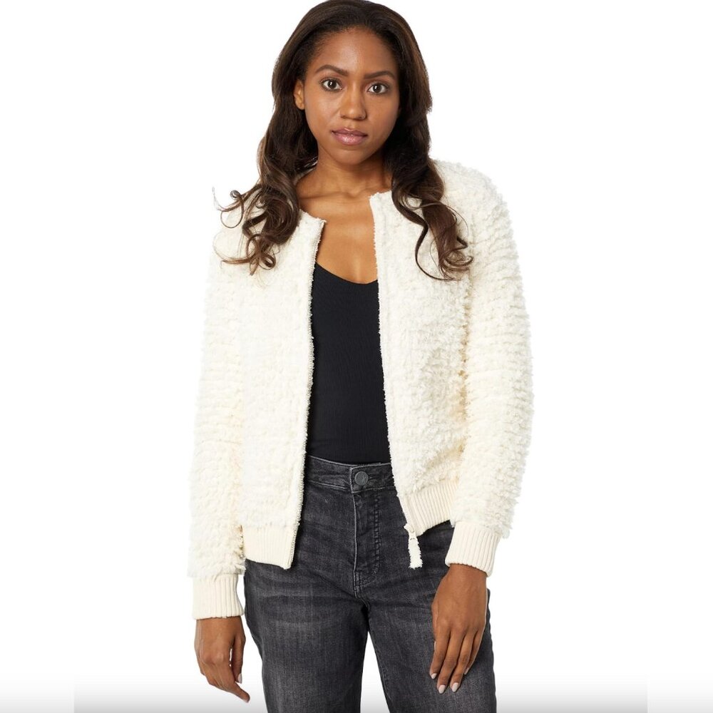 Barefoot Dreams CozyChic® Loop Fringe Jacket | Size S | NWT